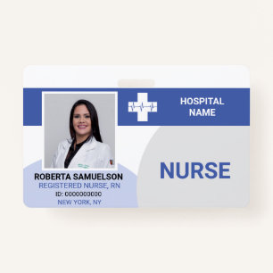 MEDICAL DOCTOR NURSE Emergency Health Care ID Badge
