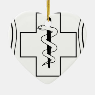 medical doctor nurse medic office Destiny'S Gifts Ceramic Tree Decoration