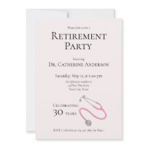 Medical Doctor Nurse Retirement Party