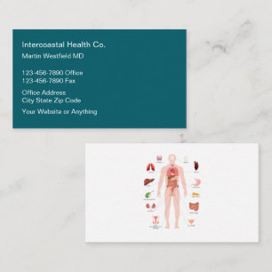 Medical Doctor Office Business Cards