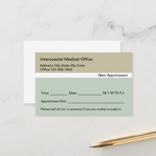 Medical Doctor Office Patient Appointment Reminder