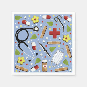 Medical Doctor Party Napkin