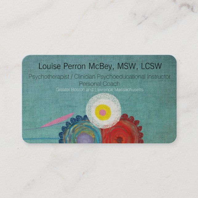 Medical doctor physician clinic nurse healthcare business card (Front)