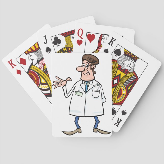 Medical Doctor Playing Cards (Back)