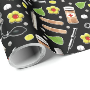 Medical Doctor Wrapping Paper