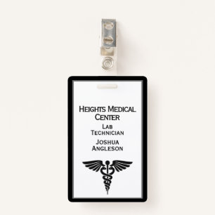 Medical Employee ID Double Sided ID Badge
