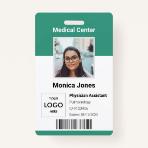 Medical Employee Photo ID Badge