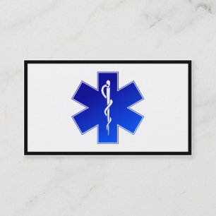 Medical EMS Symbol Business Card