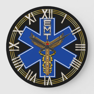 Medical EMT Universal Large Clock
