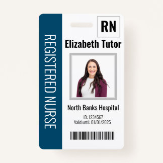 Medical Facility Badge ID Badge