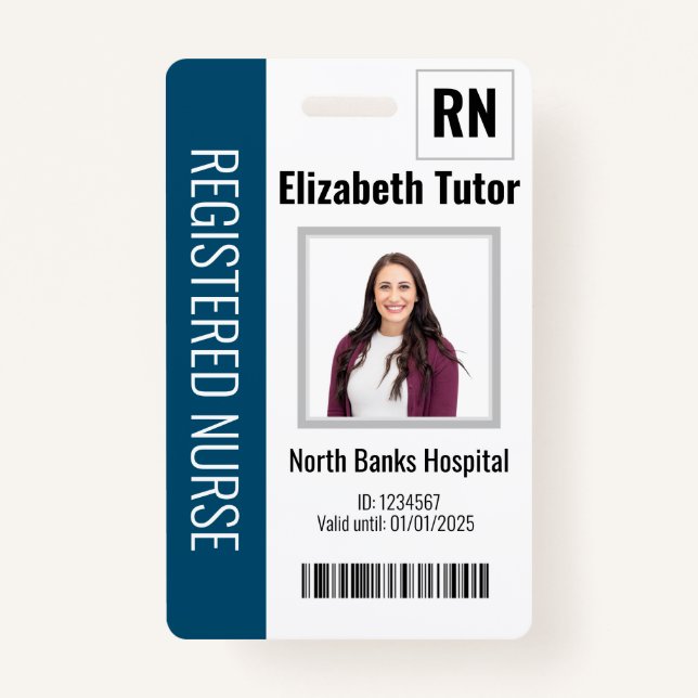 Medical Facility Badge ID Badge (Front)