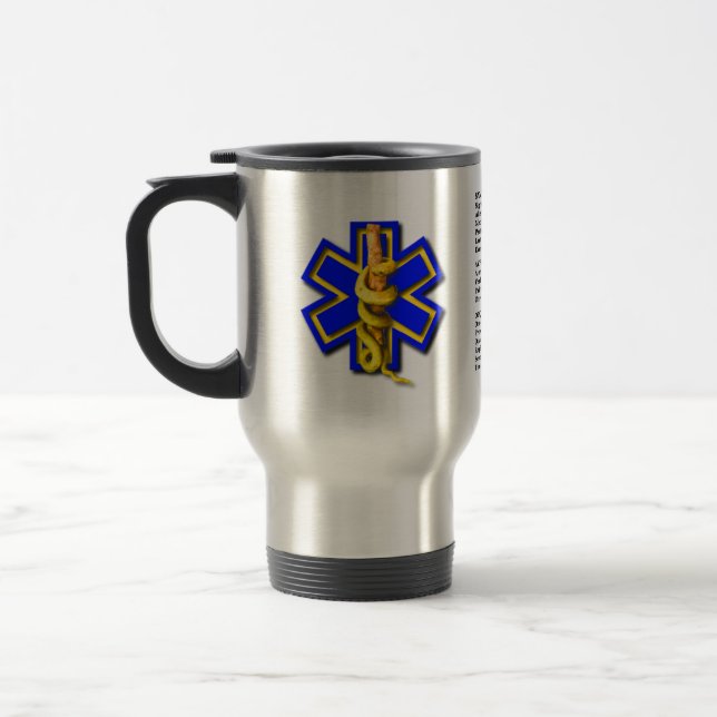 Medical First Responder's Training Mug (Left)