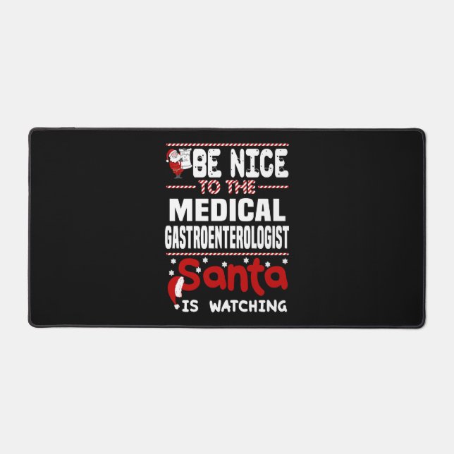 Medical Gastroenterologist Desk Mat (Front)