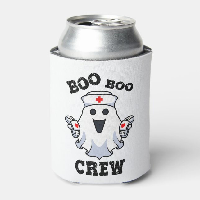 Medical Ghost Hospital Can Cooler (Can Front)