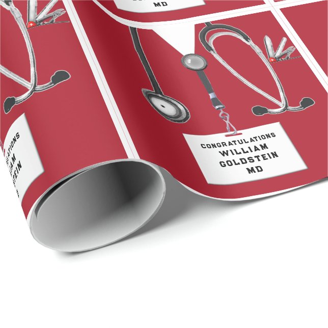 Medical Gift Wrapping Paper (Roll Corner)