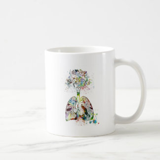 Medical Gifts Heart and Lungs Motif Coffee Mug