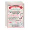 Medical Graduation Prescription Pad Invitation