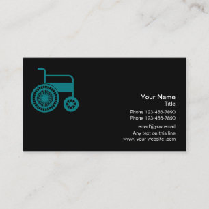 Medical Handicap Assistance Business Card