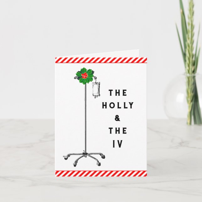 Medical Healthcare Holiday Card (Front)