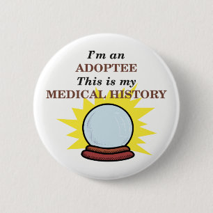 Medical History 6 Cm Round Badge
