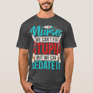 Medical Hospital Nursery Lover Medicine Funny Regi T-Shirt
