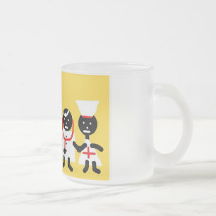 Medical Humour Frosted Glass Coffee Mug