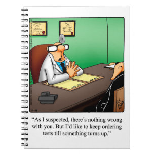 Medical Humour Notebook Gift