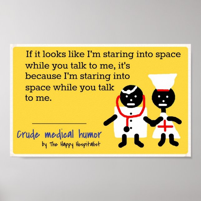 Medical Humour Poster (Front)