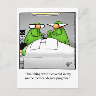 Medical Humour Poster "Spectickles" Postcard