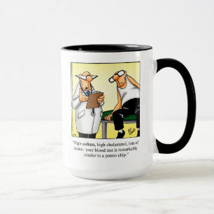 Medical Humour "Potato Chip" Mug Gift