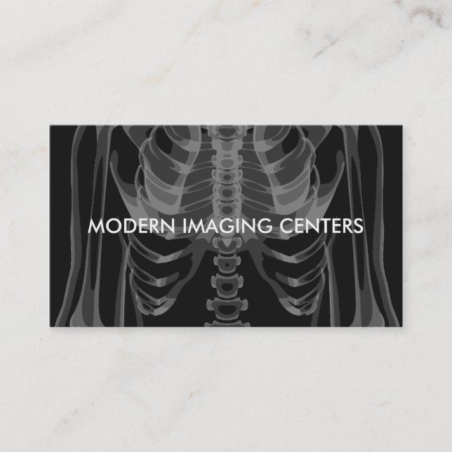 Medical Imaging Radiology Business Card (Front)