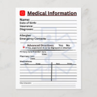 Medical Information Emergency Refrigerator