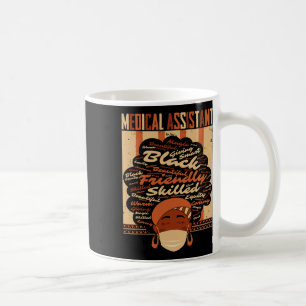 Medical Istant Costume Afro Woman Proud Black Hist Coffee Mug