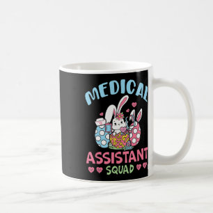 Medical Istant Squad Bunny Nurses Easter Design Coffee Mug