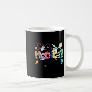 Medical Istant Stethoscope Leopard Medical Istant  Coffee Mug