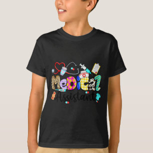 Medical Istant Stethoscope Leopard Medical Istant T-Shirt