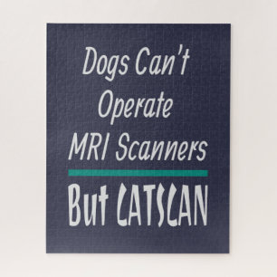 Medical Joke Dogs and Cats Dad Joke Funny Jigsaw Puzzle