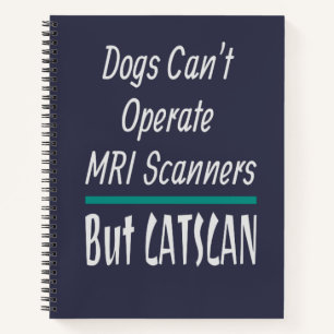 Medical Joke Dogs and Cats Dad Joke Funny Notebook