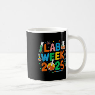 Medical Lab Scientist Retro Lab Week 2025 Phleboto Coffee Mug