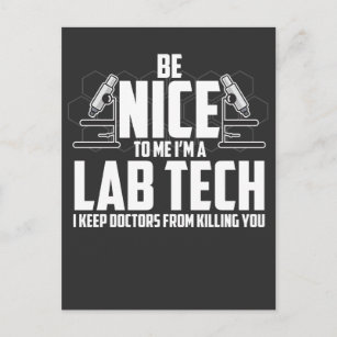 Medical Lab Tech Gift - Laboratory Technician Postcard