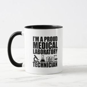 Medical lab tech laboratory technician mug