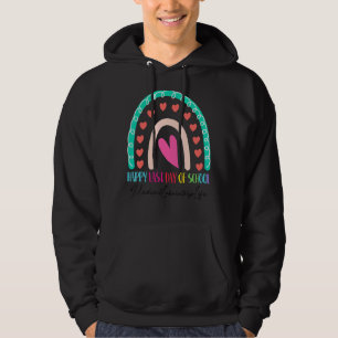 Medical Laboratory Happy Last Day School Rainbow Hoodie