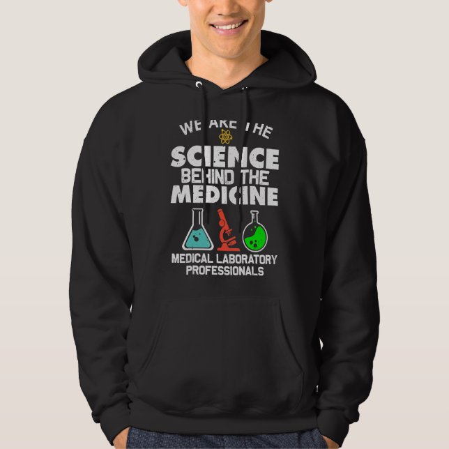 Medical Laboratory Science Lab Tech Hoodie (Front)