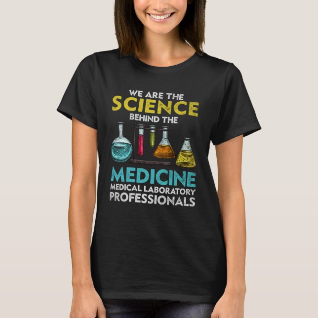Medical Laboratory Science Lab Week Lab T-Shirt (Front)