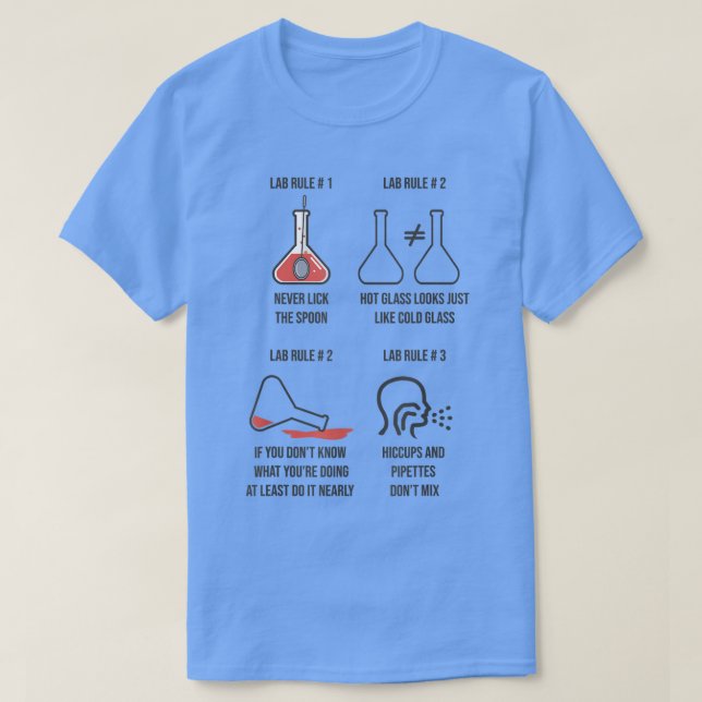 Medical Laboratory Science Technician Scientist la T-Shirt (Design Front)