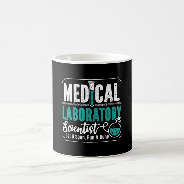 Medical Laboratory Scientist Laboratory Technician Coffee Mug (Center)