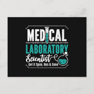 Medical Laboratory Scientist Laboratory Technician Postcard
