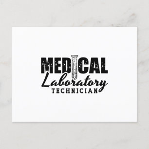 Medical Laboratory Technician Doctor Lab Tech Postcard