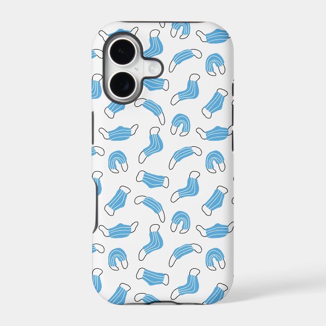 Medical mask pattern (Back)