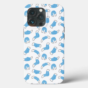 Medical mask pattern iPhone 13 pro case
